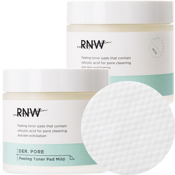 R&W Pore Peeling Eoseongcho Cica Keratin Toner Pad 60 sheets, 140ml, 1ea