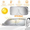 Foldable Car Front Rear Window Windshield Sun Shade Shield Cover Visor Block 1PC