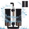 hygger Sponge Filter, Aquarium Filter Double Sponge Replaceable Media with 4 ...