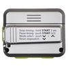 Gymboss Interval Timer and Stopwatch Silver/Yellow Metallic High Gloss