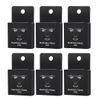 XIAOYU 10M Brow Mapping String Pre-Inked for Microblading, 6Pack, Black Box, White Ink