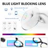 Fsread Oversized Reading Glasses For Women Blue Light Blocking Computer Readers Spring Hinge Retro +2.0