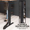 VIVO Magnetic Vertebrae Cable Management Height Adjustable Desk Wire Organizer
