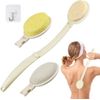 Foldable Shower Back Body Scrubber with Extra Long Handle Bath Brush Stiff brush