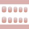 Entrance Ceremony Entry Ceremony For Wedding, Party, Afterparty, Handmade Nail Tips Kimono Nail Bright Colors Elegant Temperament Plain Nail Tips 24pcs Elegant Transparent Jelly Short Plain Cute Wedding Bridal