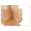 360 Rotating Open Storage Display Rack Floor Standing Bookcase for Kids Adults
