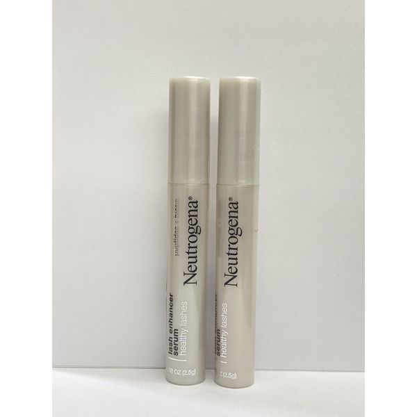 Neutrogena Healthy Lashes Lash Enhancer Serum w/Biotin & Peptides, 08.oz (2Pack)