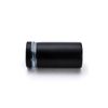 FHC DKNS212MB Round Single-Sided Shower Knob - Matte Black