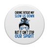 Chronic Fatigue Syndrome support CFS solidarity PopSockets Swappable PopGrip