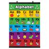 Palace Curriculum ABC Alphabet Poster Chart - LAMINATED WITH PLASTIC FRAME 18" x 24" - Double Sided