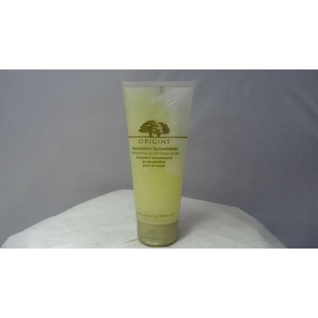 Origins Incredible Spreadable Smoothing Ginger Body Scrub 3.4oz/ 100ml