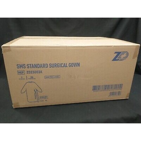 SMS Standard SURGICAL GOWN SIZE XL Level 3- 1 CASE (26) Sterile