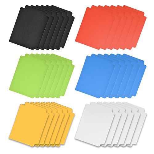 LIKENNY Card Separators 6 Colors 36 Pieces Separators Card Trading Card Game Card Dividers