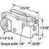 Slide-Co 131846 1-1/4 In. Steel, C-Tab Ball Bearing Roller Assembly (Single Pack)
