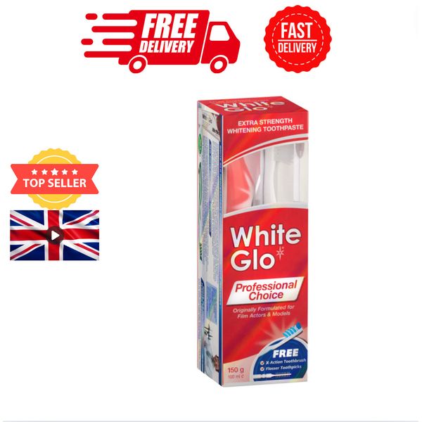 White Glo Professional Choice Extra Strength Whitening Toothpaste 100 ml