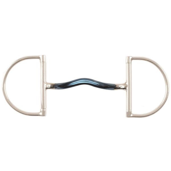 Shires Blue Alloy Hunter Dee with Mullen Mouth (5")