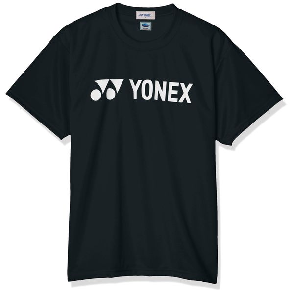 Yonex Men's Short Sleeve Uni Dry Shirt, black (007),