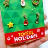USJ Exclusive Christmas Mushroom Star Earrings Set