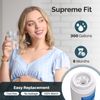 ICEPURE UKF8001 Refrigerator Water Filter Replacement for UKF8001, 469006, 4PACK
