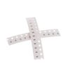 PENGLIN 4000PCS 0603 SMD Resistor Kit SMD Chip Resistors 10Ω~910kΩ 5% 80 Values 50pcs Each