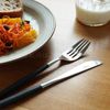 Cutipol MIO Black/Matte Silver Dinner (Knife/Fork/Spoon), 3-Piece Set