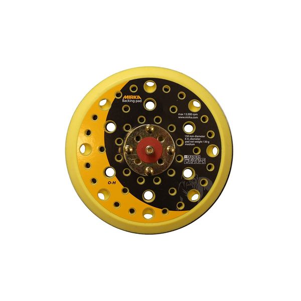 MIRKA 8295692111 Schleifteller Abranet 5/16 Zoll Grip 51L Medium, 150 mm, Bräunlich
