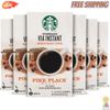 6 Pack VIA Pike Place Roast, Medium Roast Instant Coffee Packets 8 Count