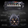 MICTUNING 8ft Trailer Cord 7 Way Plug Inline Junction Box Wiring Harness Kit