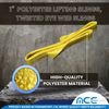1 Pack 1" x 6ft Twisted Eye Web Sling Lifting Strap Industrial 1600 lbs