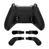 For One Elite Controller Series 2 Model 1797 Controller Metal Replacement Parts, Including 4pcs Trigger Controller Paddles Stainless Steel Material(black)