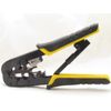 Network Tester + Crimp Crimper + 100 RJ45 CAT5e Connector Plug Tool Kits Cutter