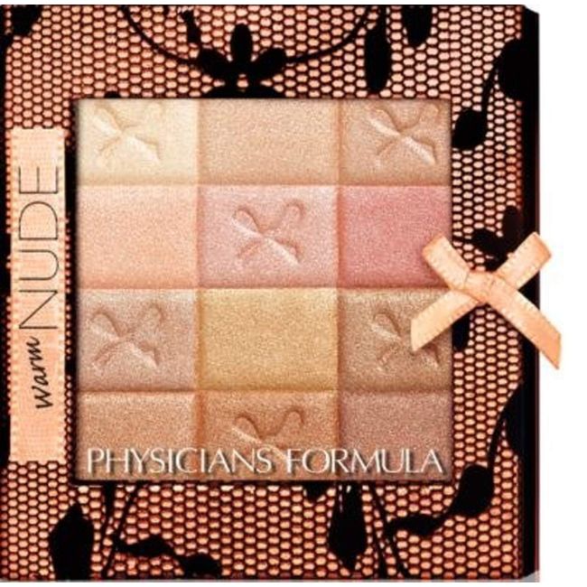 Physicians Formula Shimmer Strips Custom All-in-1 Nude Palette for Face & Eyes Warm Nude