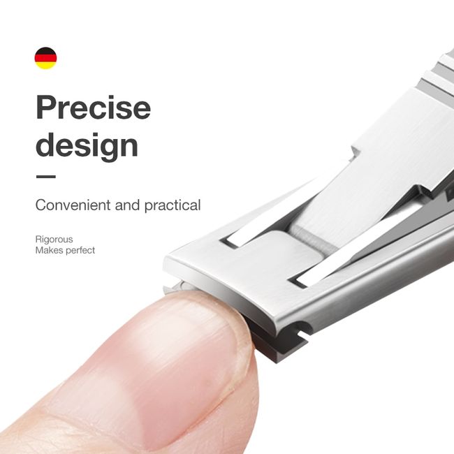 High-quality Stainless Steel Ultra Thin Nail Clippers German Precision  Manufacturing Technology Nail Cutters Superior Texture