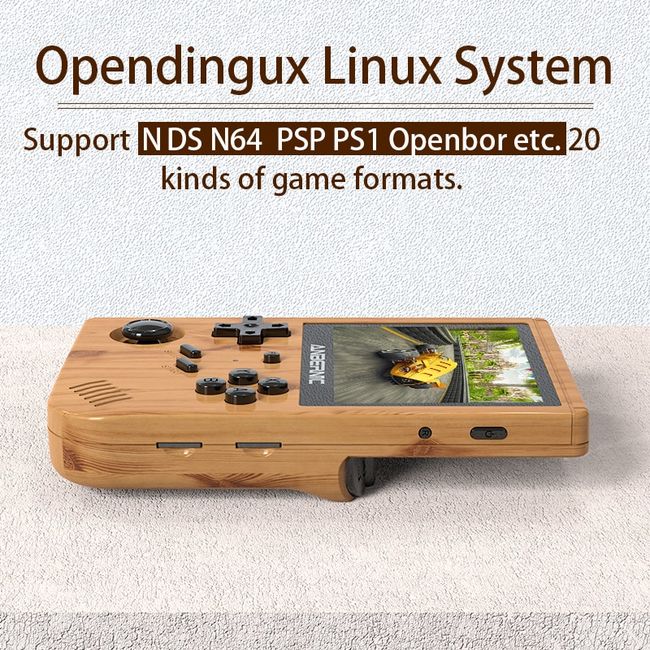  RG351V Handheld Game Console , Open Source System