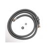 Removable, Braided Hose for Kitchen Tap Polymer 1/2 inch x M15
