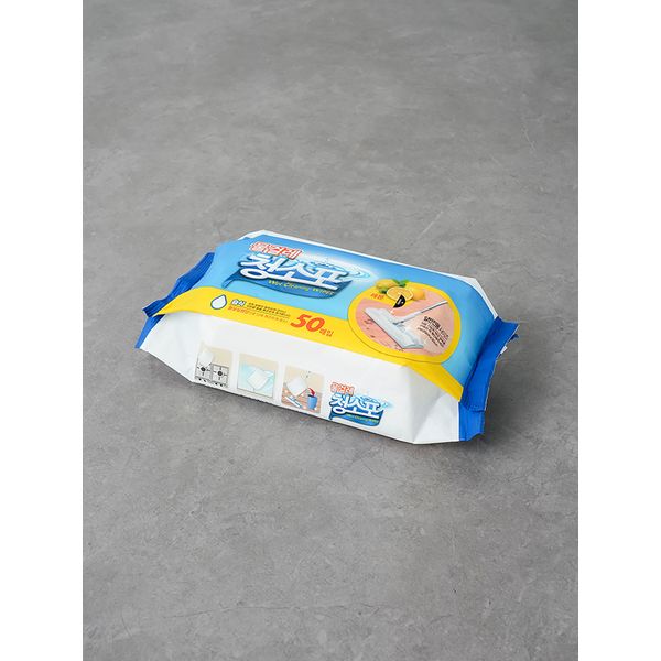 Wet Mop Cleaning Cloths 50 Sheets Lemon