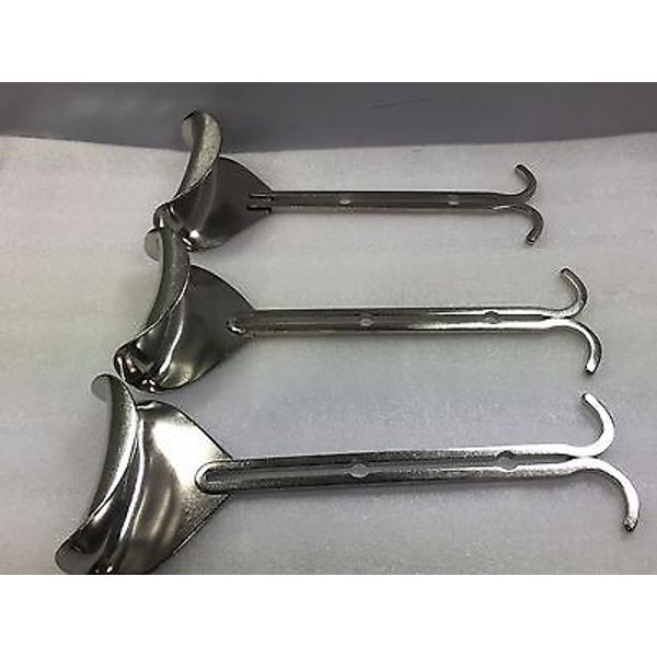 Grieshaber Lots of 3 Retractor Blade Surgical Instruments