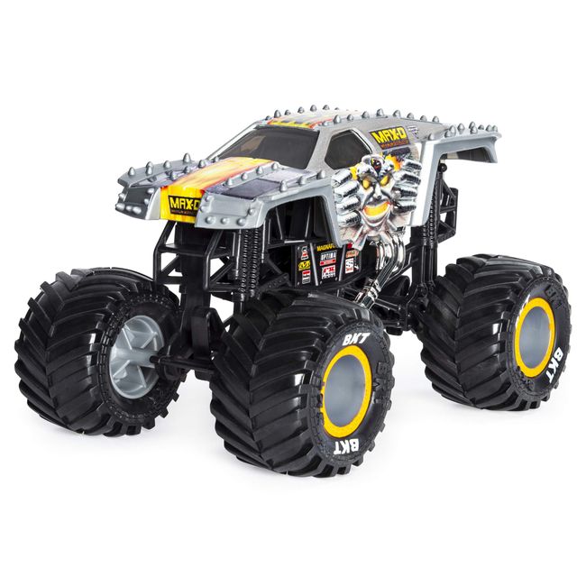 Hot Wheels Monster Trucks Oversized Bone Shaker, Die-Cast Toy Truck in 1:24  Scale 