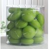 Pack of 34 Floating Candles with Long Burning Time, Apple Green