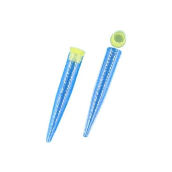 Global Science 00220 Urinary Sediment Spitz Cap, Yellow, 1 Box, 2000 Pieces