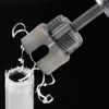 2PCS Pipe Thread Cutting Tool - Electric Drill Compatible PVC Pipe Threader Kit