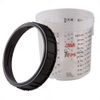 3M PPS 0.17 Litre Cup with Screw Ring