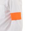 Solid Color Elastic Armband with Velcro (Orange)
