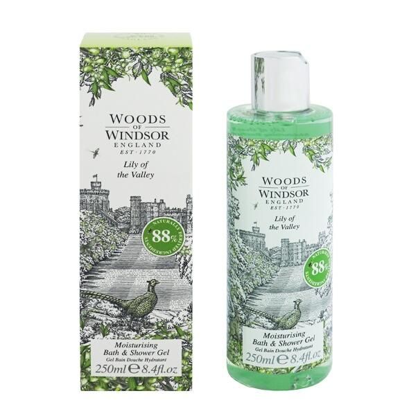 Woods of Windsor Lily of the Valley Moisturizing Bath &amp; Shower Gel 250ml LILY OF THE VALLEY MOISTURISING BATH &amp; SHOWER GEL