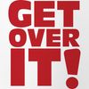 CafePress Get Over It! Pint Glass, 16 oz. Drinking Glass
