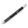 Everything4less-UK- Universal 6 in 1 Multi Function Touch Screen Stylus Tool Pen (Black)