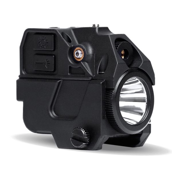 Tacticon Firefly V2 Flashlight Laser Sight | Strobe Function | Combat Veteran Owned Company | Pistols | Rifles | 220 Lumens | Magnetic Charging for Handgun Pistol Hand Gun | Gun Light