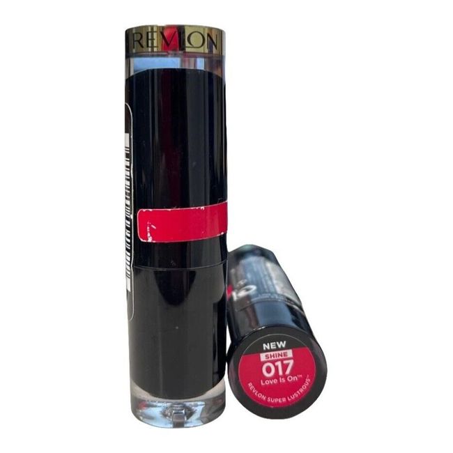 Revlon Super Lustrous Shine Lipstick-017 Love Is On 0.11oz/3.1g **2 PACK**