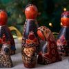 Dear Holidays Small Batik Tabeltop Nativity Set