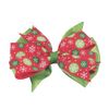 Holiday Christmas snowflakes Hair Bow
